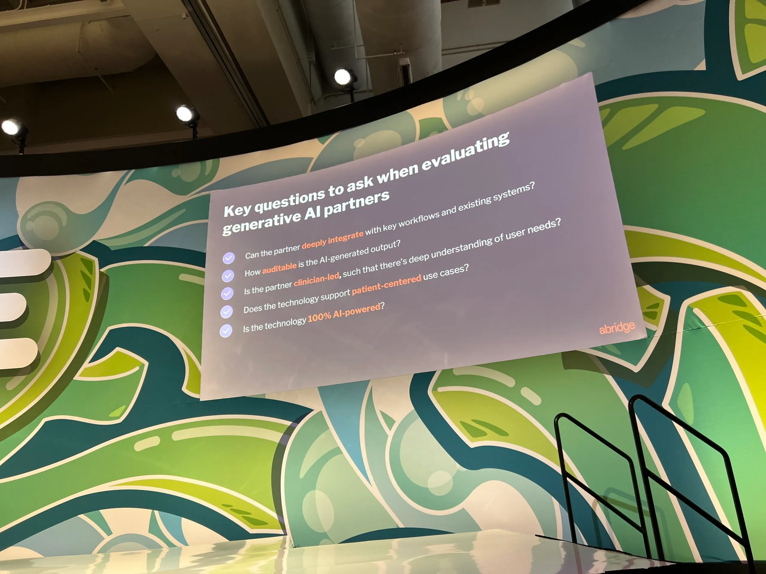 Breaking down generative AI partners