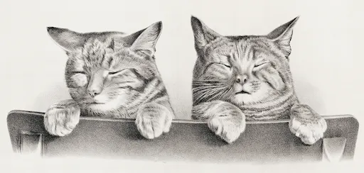 Cats by Thomas Hunter.