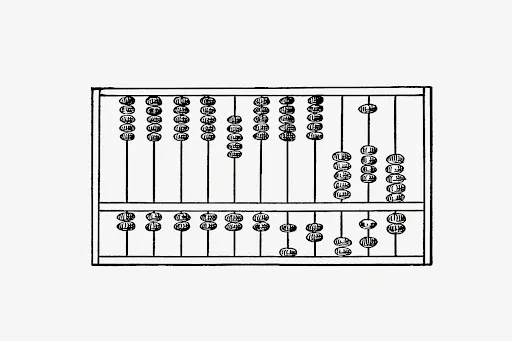 Abacus by E.L Kellogg & Co. (1895).