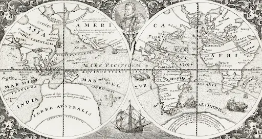 Grand voyages (1596) by Theodor de Bry.