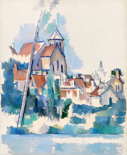 Church at Montigny-sur-Loing (1898) by Paul Cézanne.