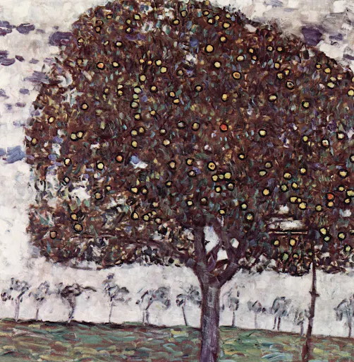 Gustav Klimt’s Der Apfelbaum (1916).