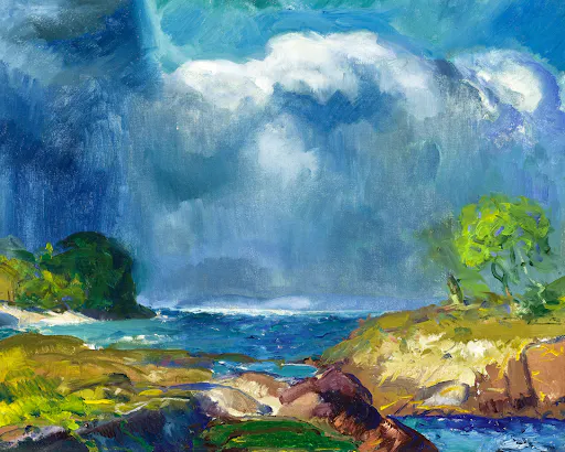 The Coming Storm (1916) by George Wesley Bellows.