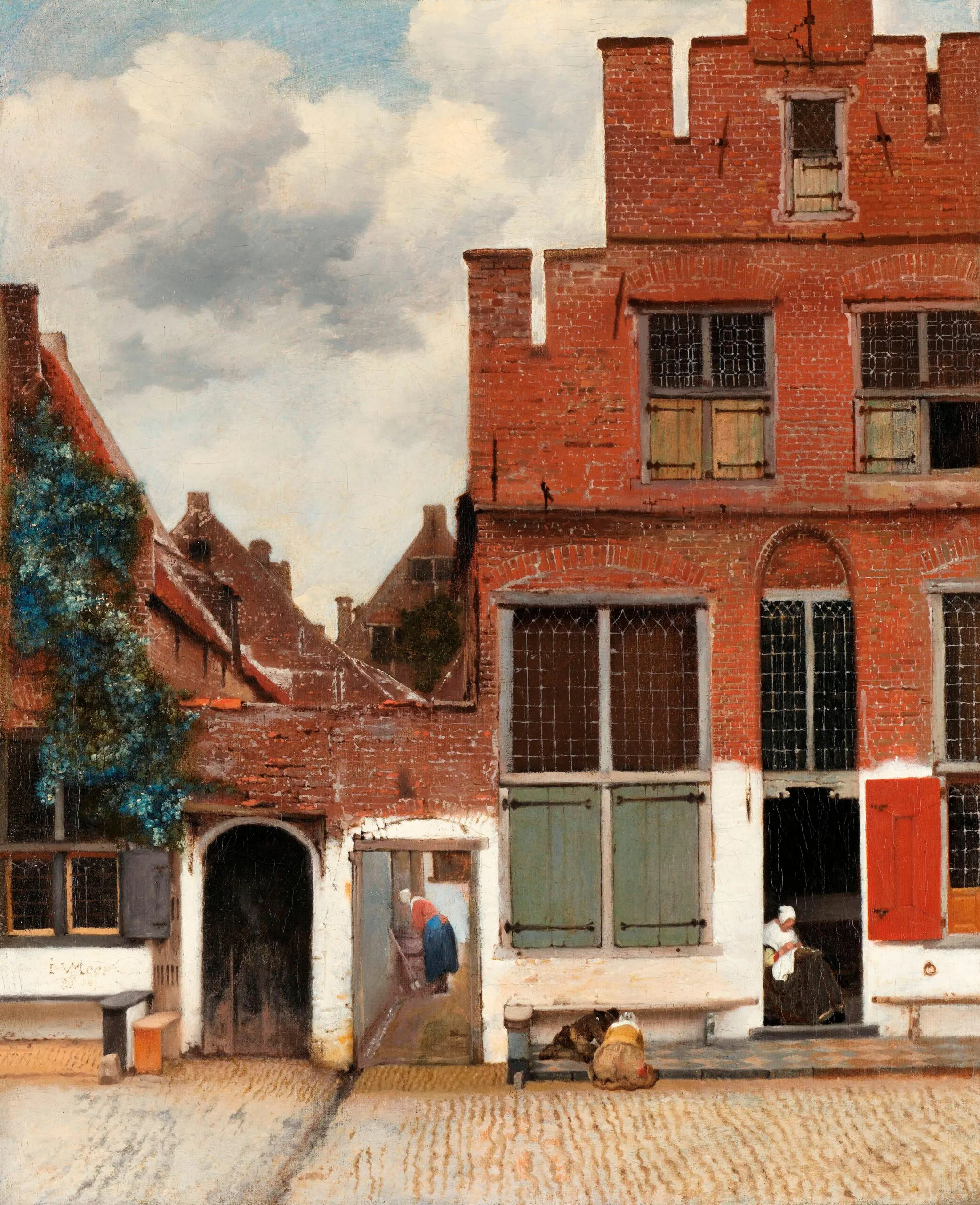 The Little Street (1658) by Johannes Vermeer