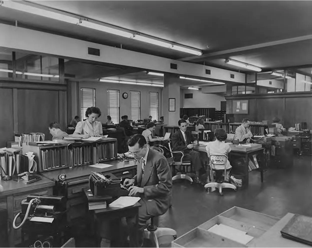 Retail Credit Company, Atlanta, Georgia, 1949.